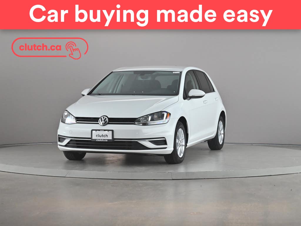 White 2018 Volkswagen Golf 1.8T Trendline 4-Door FWD Hatchback Automatic