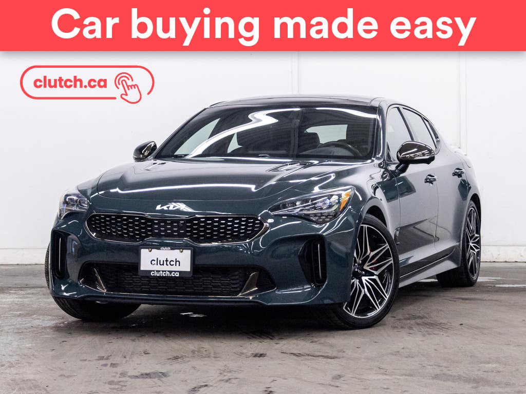 Green 2022 Kia Stinger Sedan Automatic