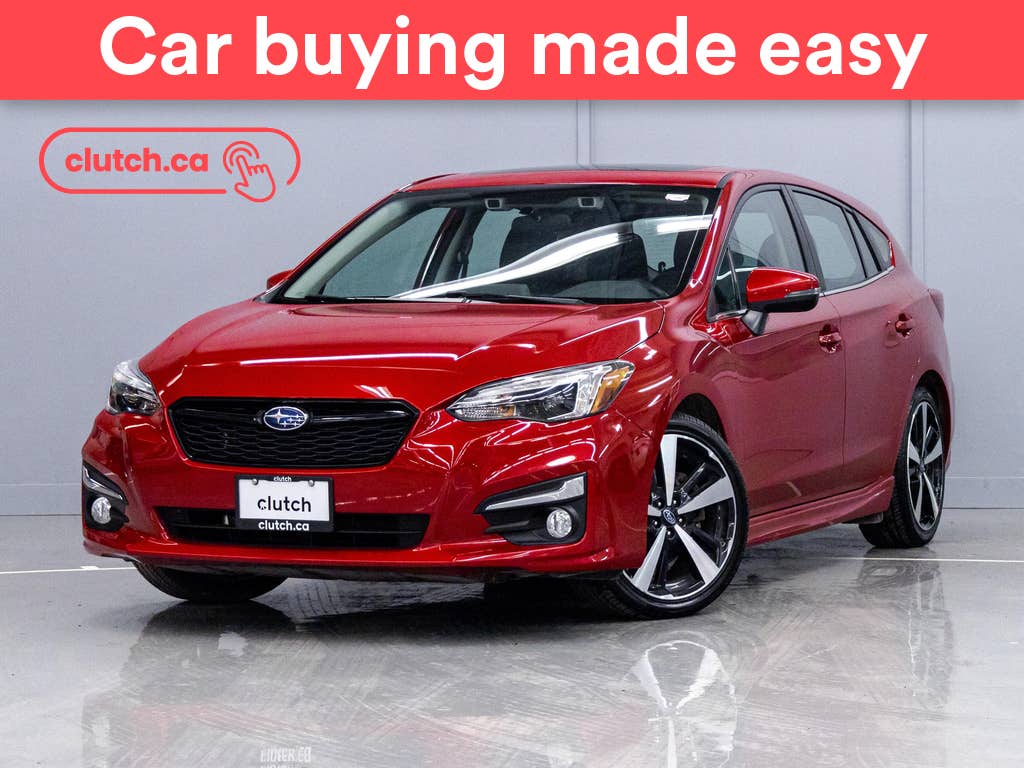 Red 2019 Subaru Impreza Hatchback Automatic