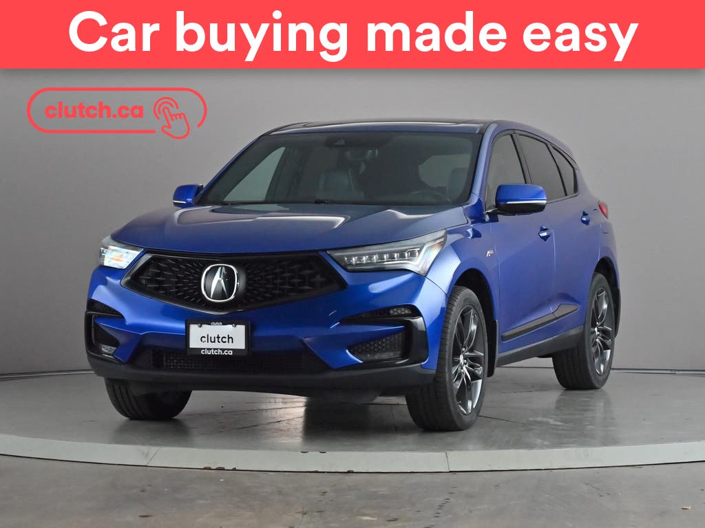 Blue 2019 Acura RDX SUV / Crossover All-Wheel Drive Automatic