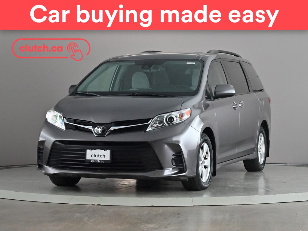 Gray 2020 Toyota Sienna Minivan Front-Wheel Drive Automatic