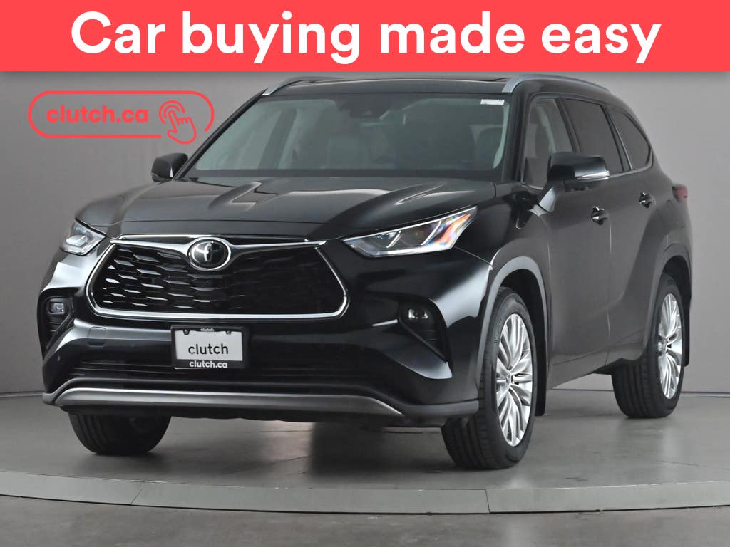 Black 2023 Toyota Highlander Limited AWD SUV / Crossover All-Wheel Drive Automatic