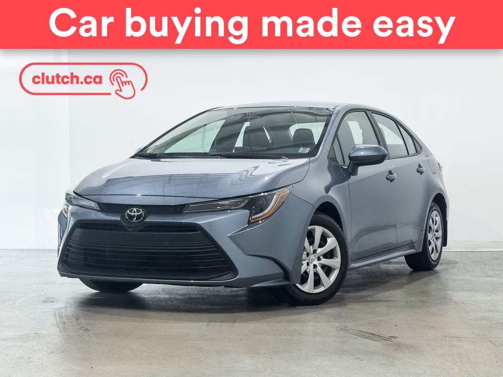 Silver 2023 Toyota Corolla LE FWD Sedan Front-Wheel Drive Automatic