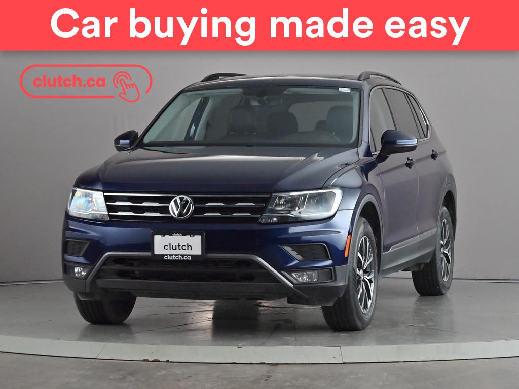 Blue 2021 Volkswagen Tiguan SUV / Crossover All-Wheel Drive Automatic