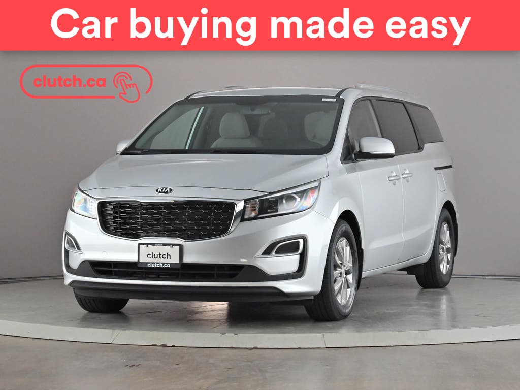 Silver 2020 Kia Sedona Minivan Front-Wheel Drive Automatic