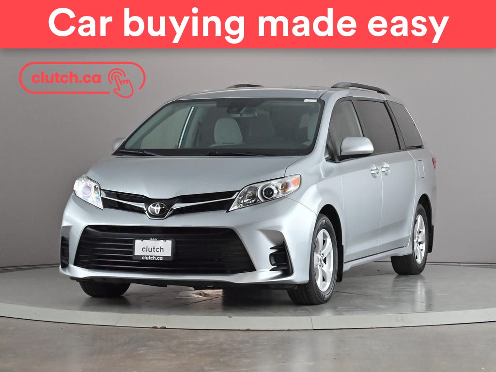 Silver 2019 Toyota Sienna Minivan Front-Wheel Drive Automatic