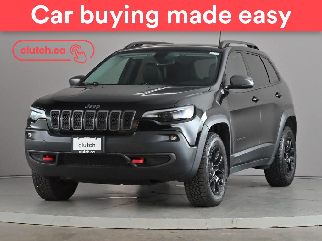 Black 2019 Jeep Cherokee SUV / Crossover Four-Wheel Drive Automatic