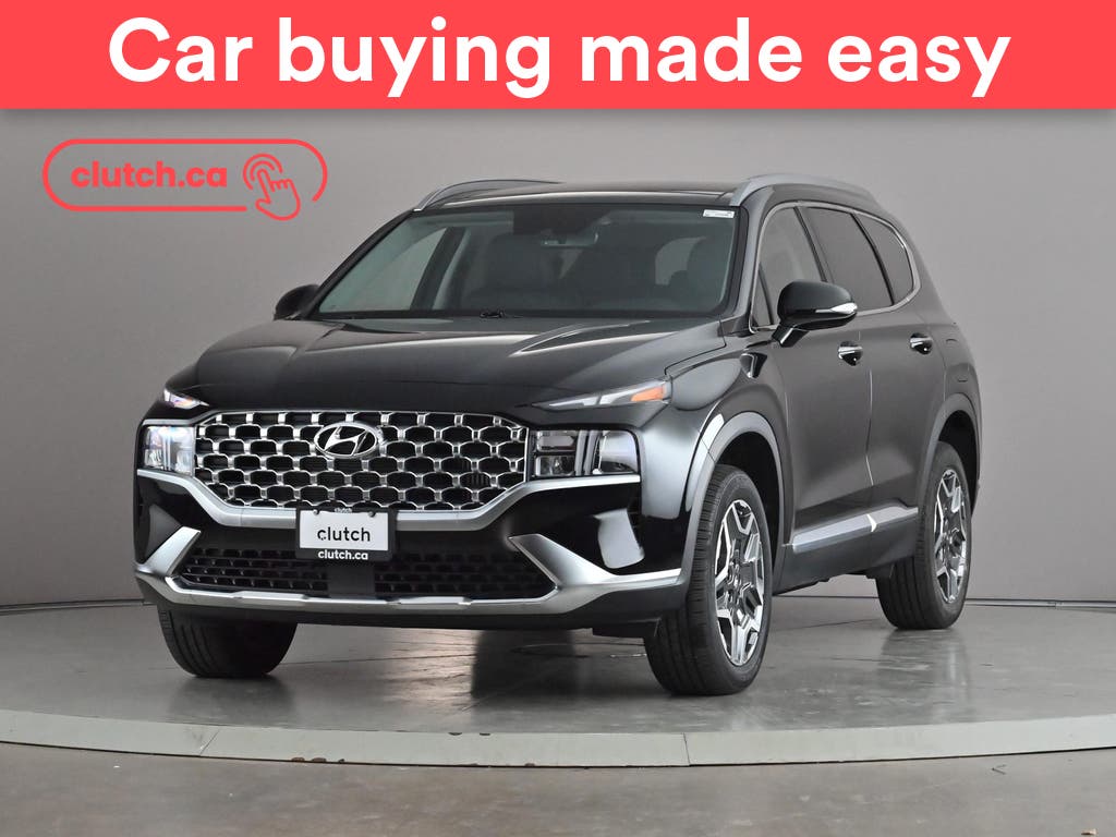 Black 2023 Hyundai Santa Fe Hybrid SUV / Crossover Automatic