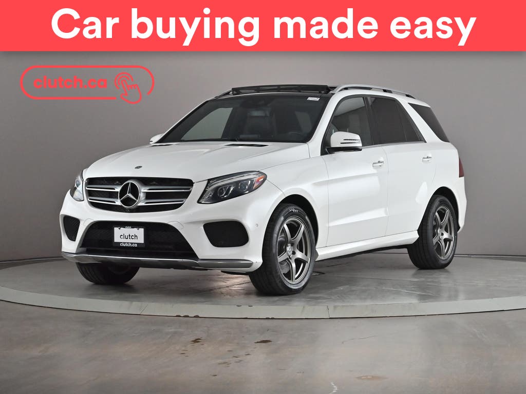 White 2017 Mercedes-Benz GLE SUV / Crossover All-Wheel Drive Automatic