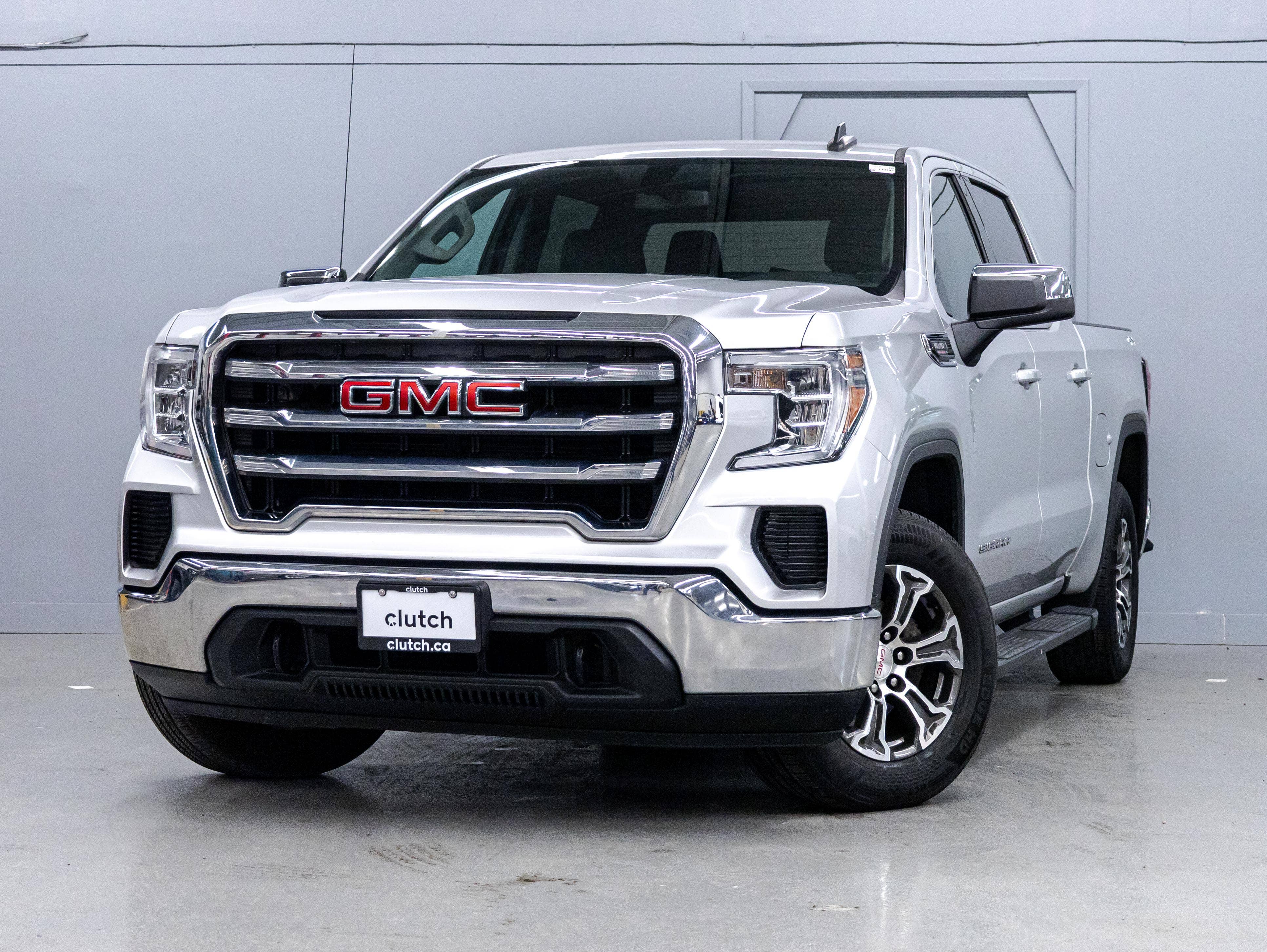 Silver 2020 GMC Sierra 1500 Pickup Truck Four-Wheel Drive Automatic
