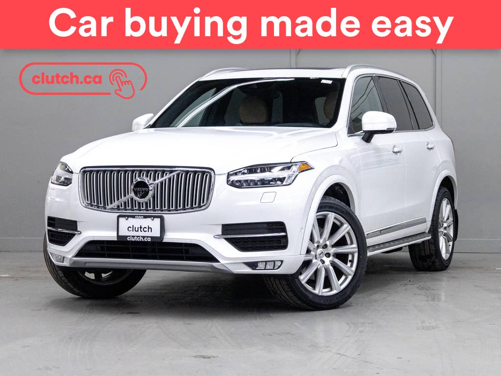 White 2018 Volvo XC90 SUV / Crossover All-Wheel Drive Automatic