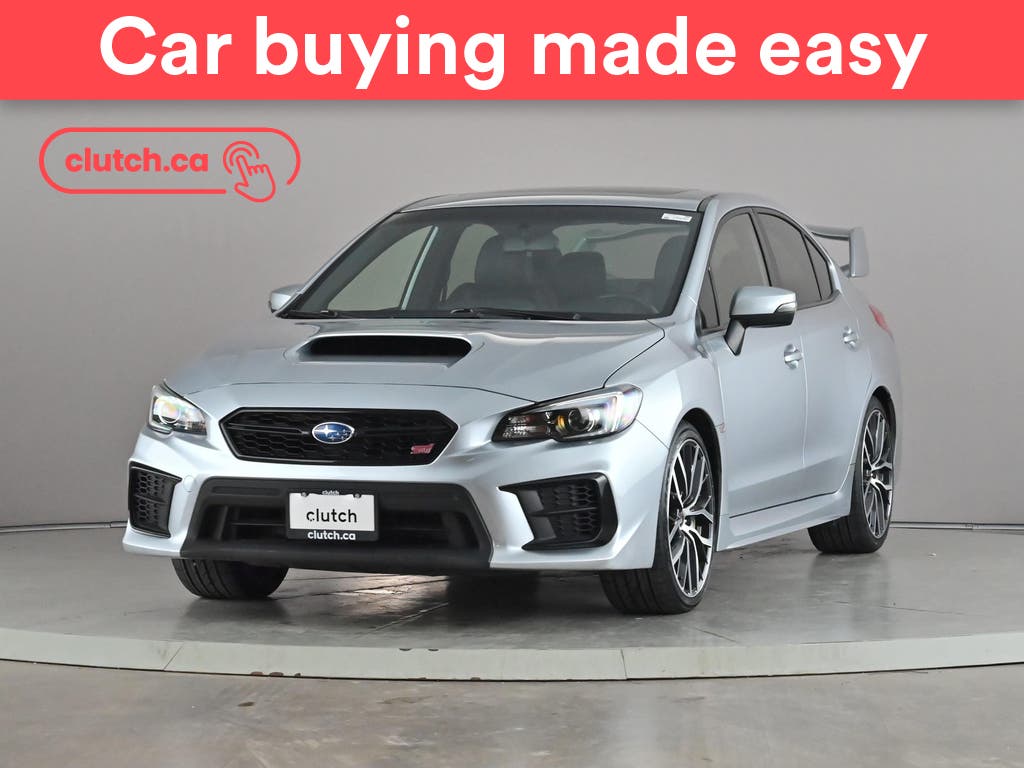 Silver 2021 Subaru WRX STI Sedan Manual