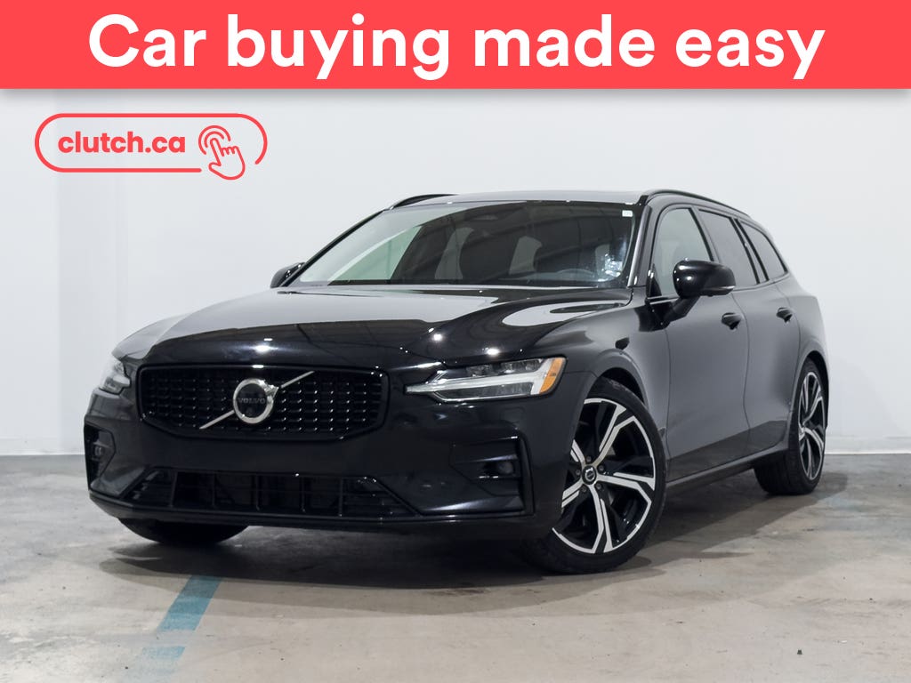 Black 2023 Volvo V60 Wagon Automatic