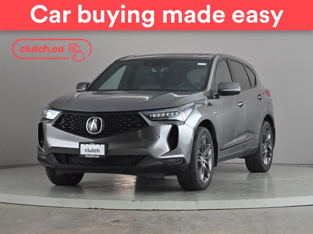 Gray 2022 Acura RDX SUV / Crossover All-Wheel Drive Automatic