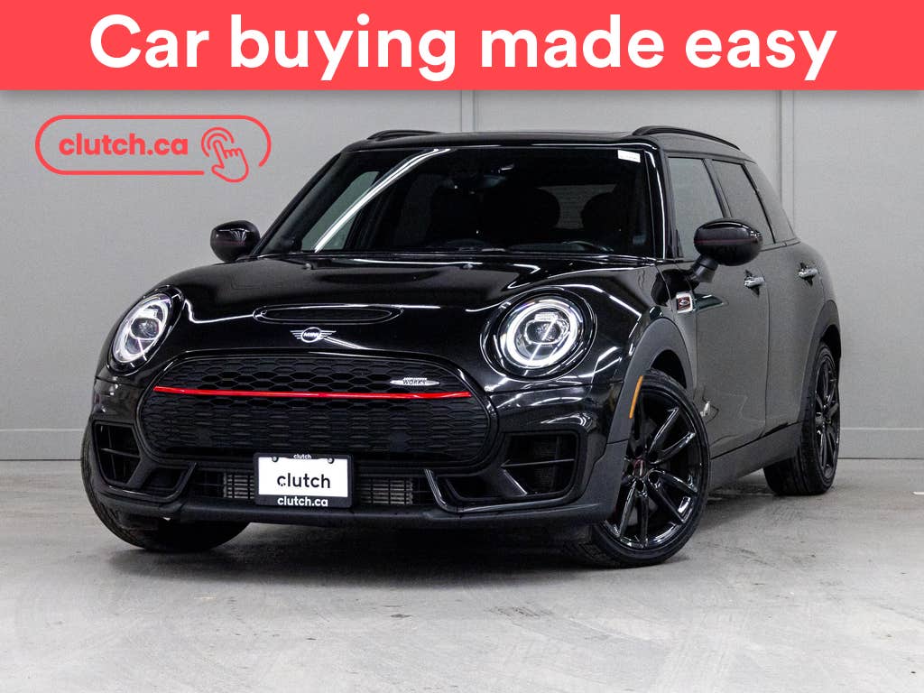 Black 2020 MINI Cooper Clubman Wagon All-Wheel Drive Automatic
