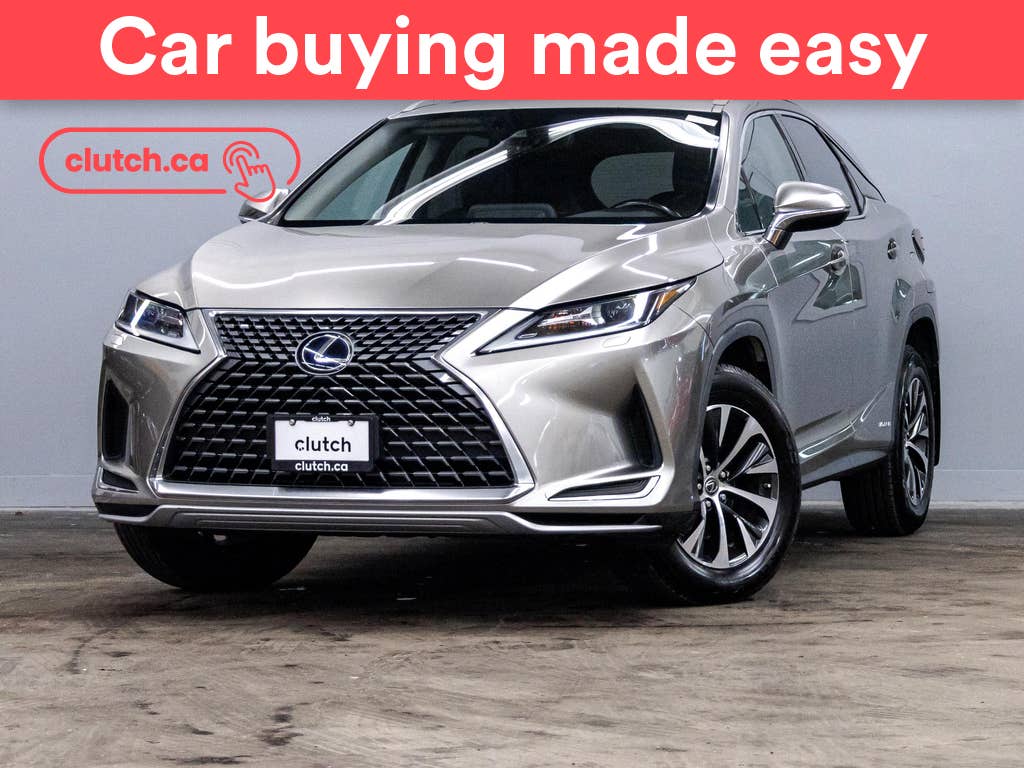 Gray 2020 Lexus RX Hybrid SUV / Crossover All-Wheel Drive Automatic