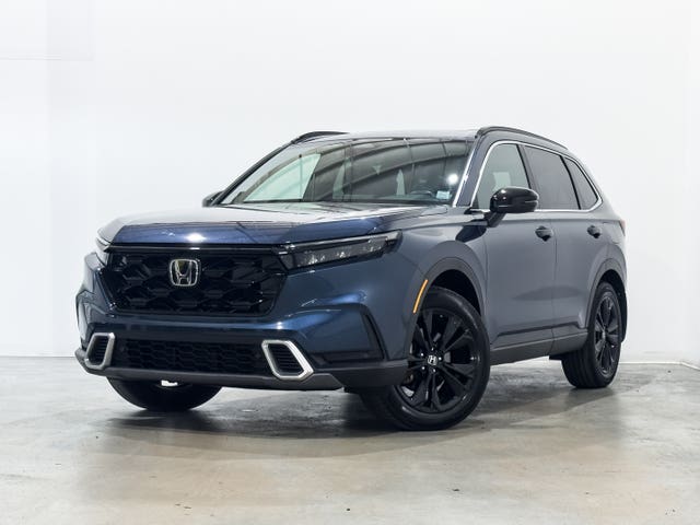 Blue 2025 Honda CR-V Hybrid