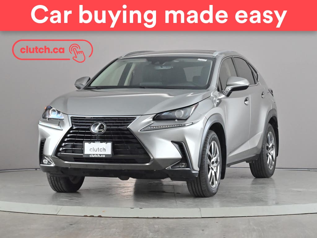 Silver 2020 Lexus NX SUV / Crossover All-Wheel Drive Automatic