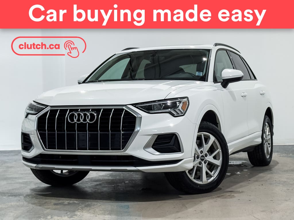 White 2022 Audi Q3 SUV / Crossover Automatic