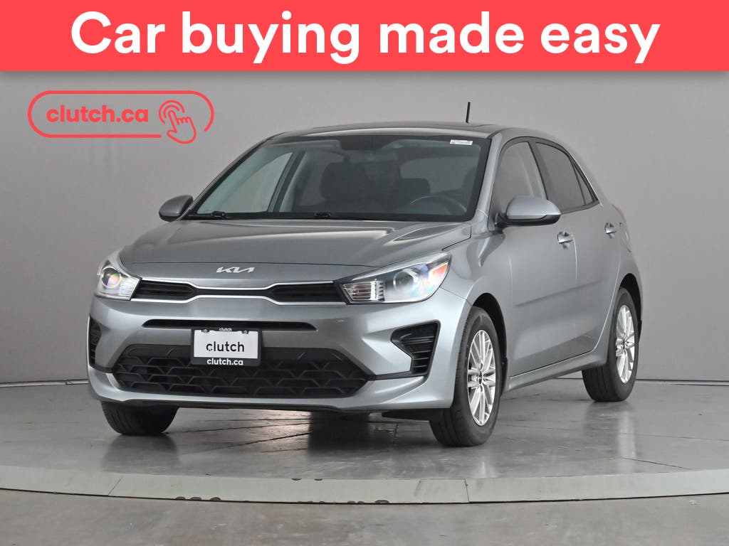 Gray 2022 Kia Rio5 Wagon Automatic