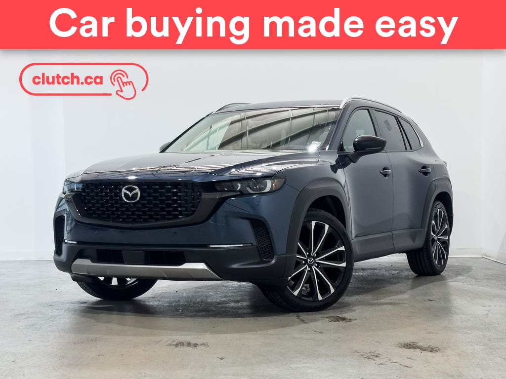 Blue 2024 Mazda CX-50 GT AWD with Turbo SUV / Crossover Automatic