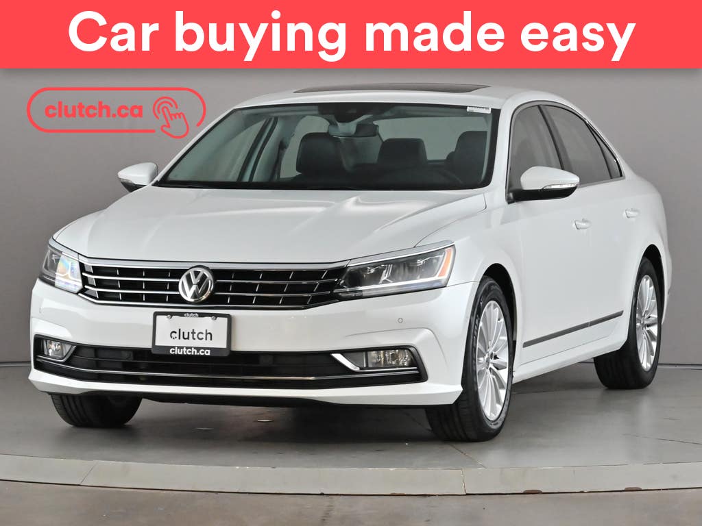 White 2017 Volkswagen Passat Sedan Automatic