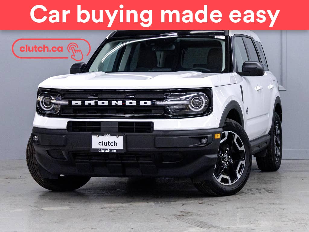 White 2023 Ford Bronco Sport SUV / Crossover All-Wheel Drive Automatic