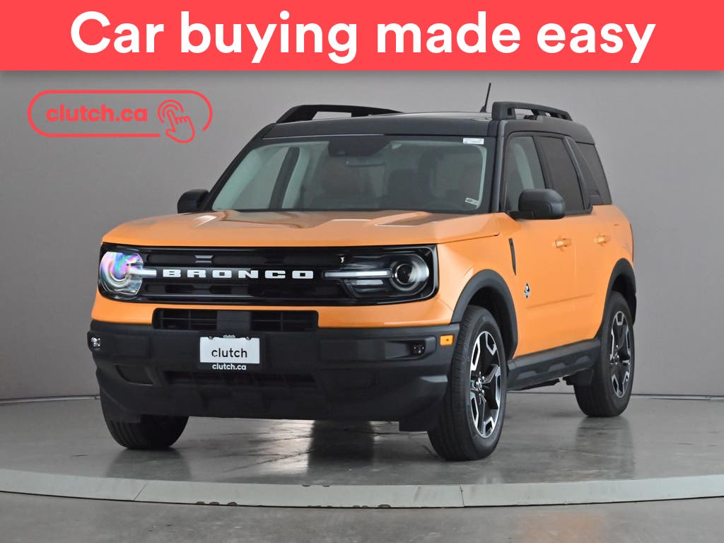 Orange 2023 Ford Bronco Sport SUV / Crossover All-Wheel Drive Automatic