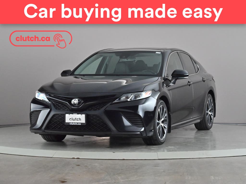 Black 2020 Toyota Camry Sedan Front-Wheel Drive Automatic