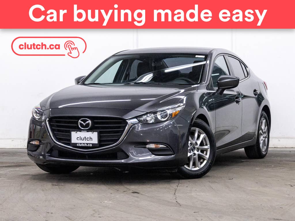 Gray 2017 Mazda MAZDA3 SE Sedan Automatic