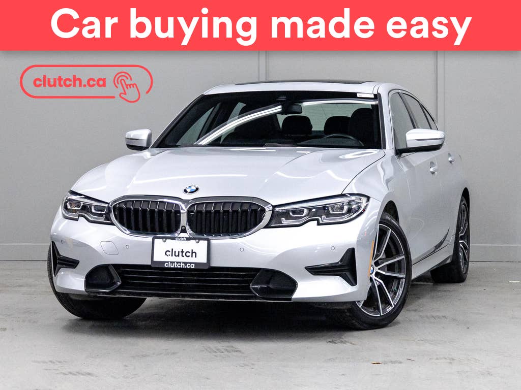 Silver 2019 BMW 3 Series Sedan All-Wheel Drive Automatic