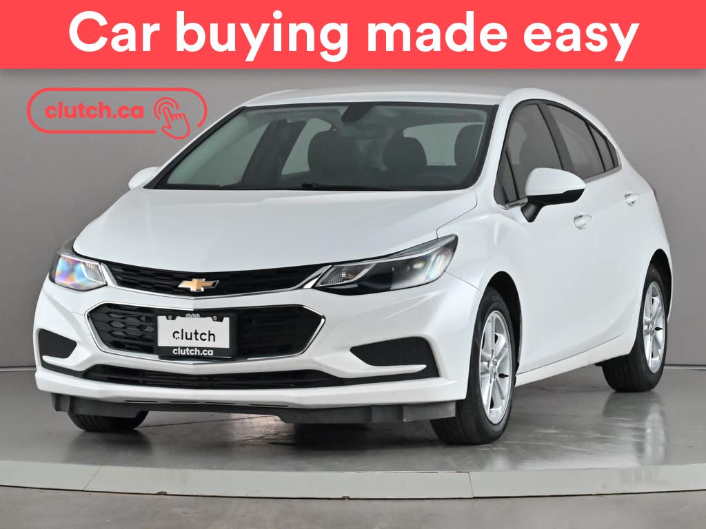 White 2017 Chevrolet Cruze Hatchback Front-Wheel Drive Automatic