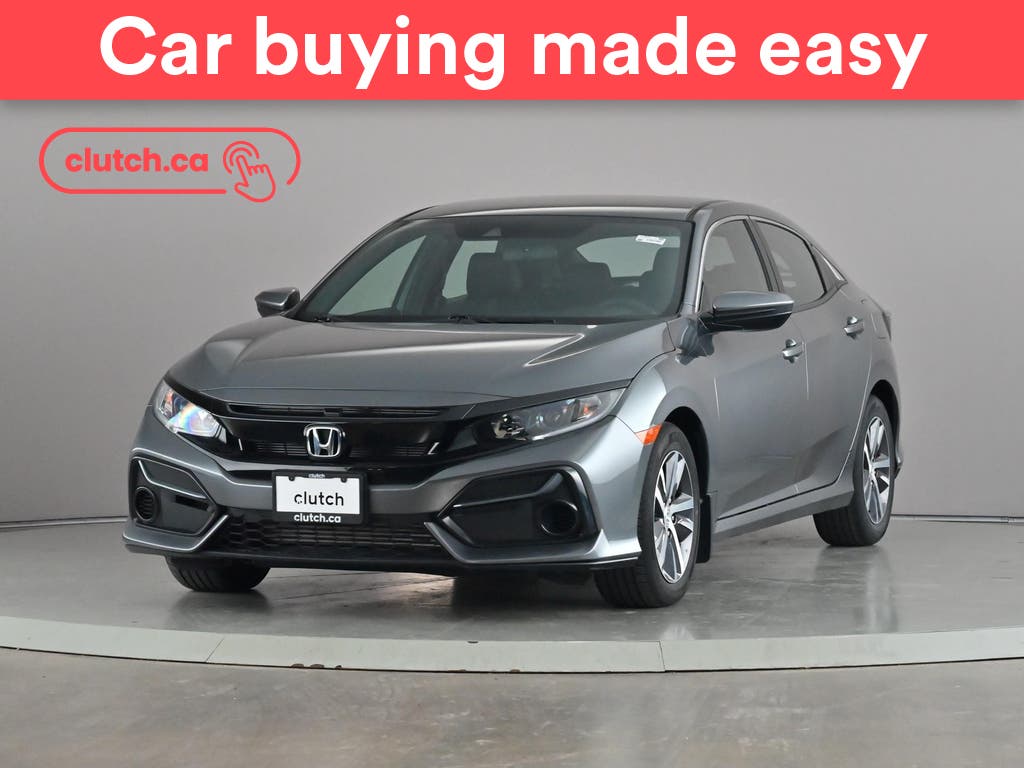 Gray 2020 Honda Civic Hatchback Hatchback Front-Wheel Drive Automatic