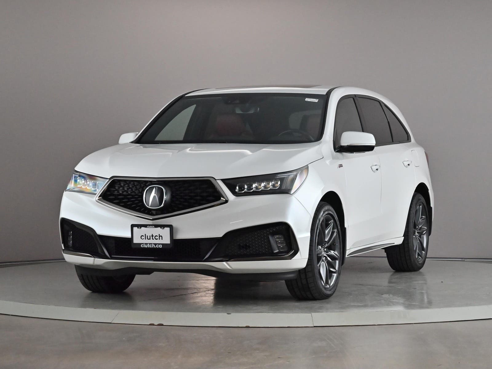White 2020 Acura MDX SUV / Crossover  Automatic