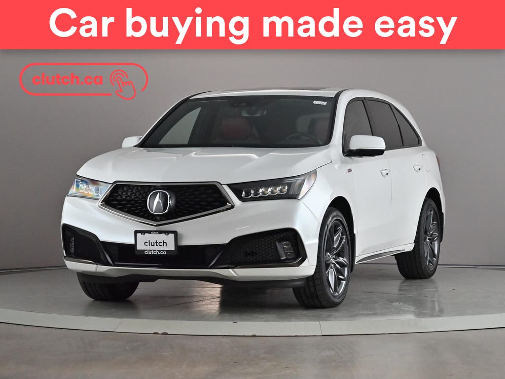 White 2020 Acura MDX SUV / Crossover Automatic