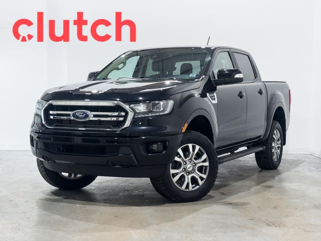 Black 2022 Ford Ranger Pickup Truck Four-Wheel Drive Automatic