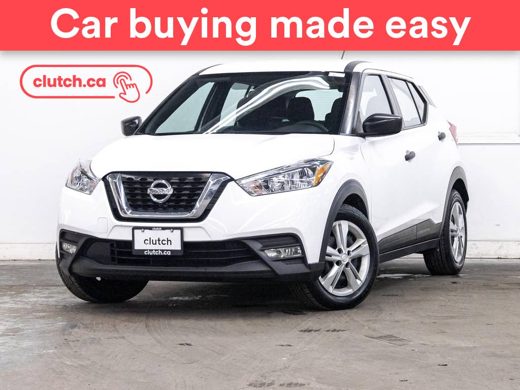 White 2019 Nissan Kicks SUV / Crossover Front-Wheel Drive Automatic