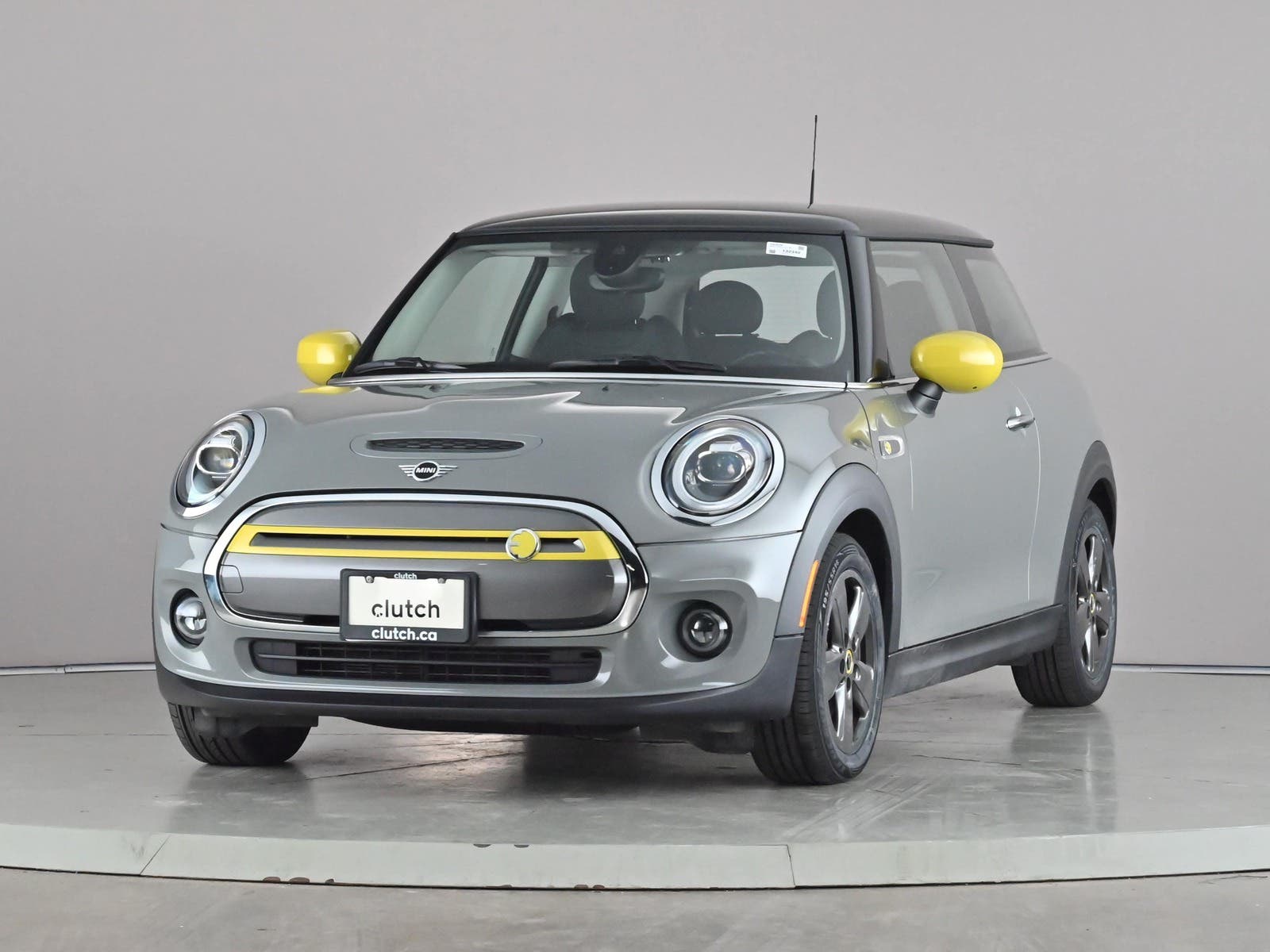 Gray 2021 MINI Cooper Hatchback Front-Wheel Drive Automatic