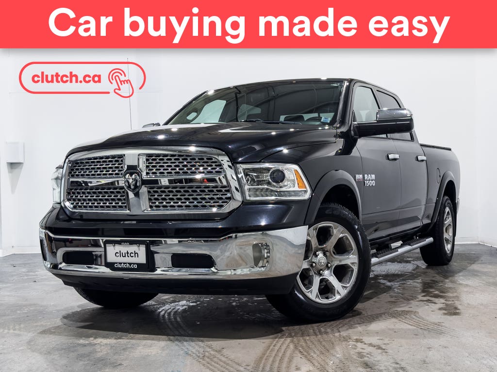 Black 2018 RAM 1500 Pickup Truck Four-Wheel Drive Automatic