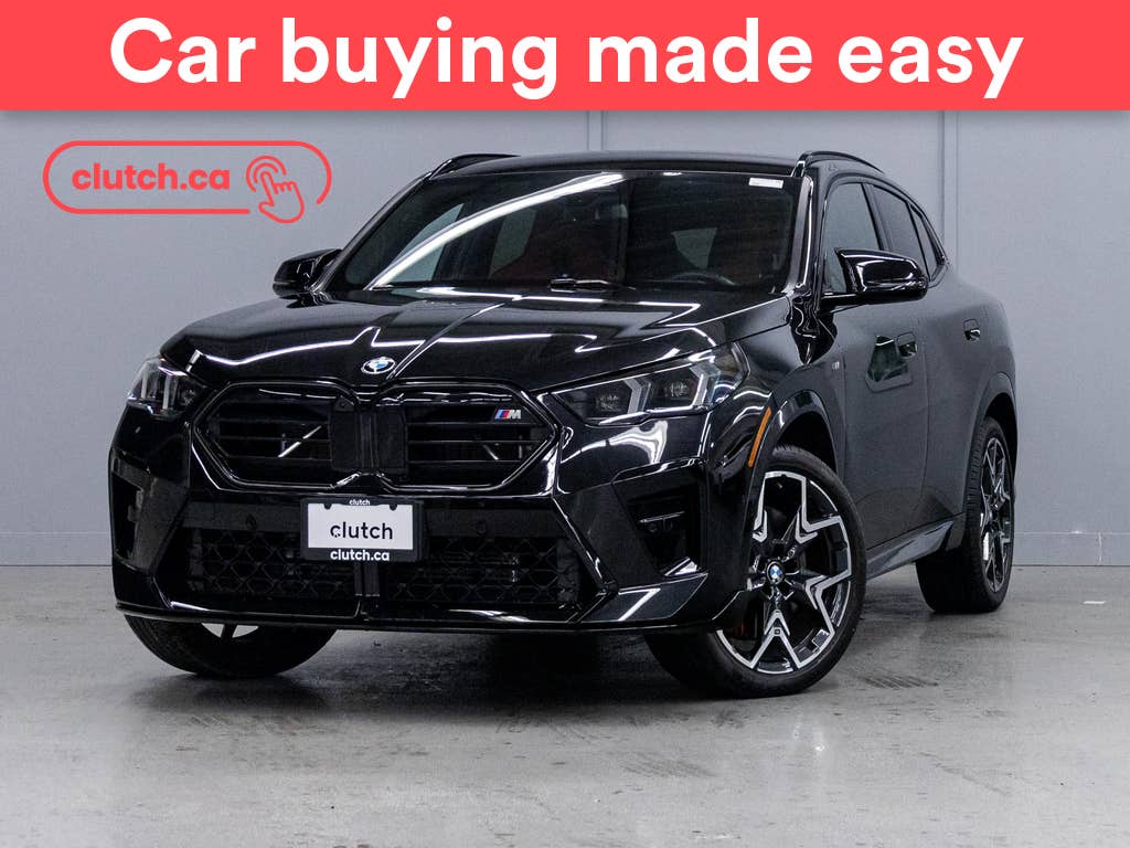 Black 2025 BMW X2 SUV / Crossover All-Wheel Drive Automatic