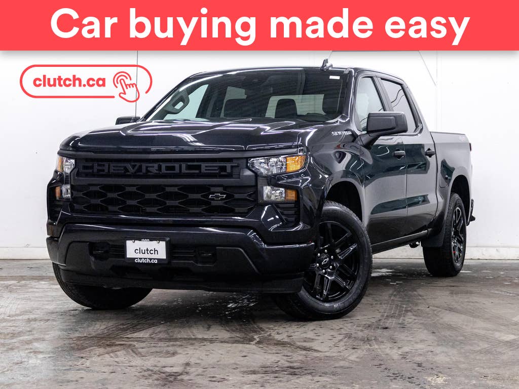 Black 2023 Chevrolet Silverado 1500 Pickup Truck Four-Wheel Drive Automatic
