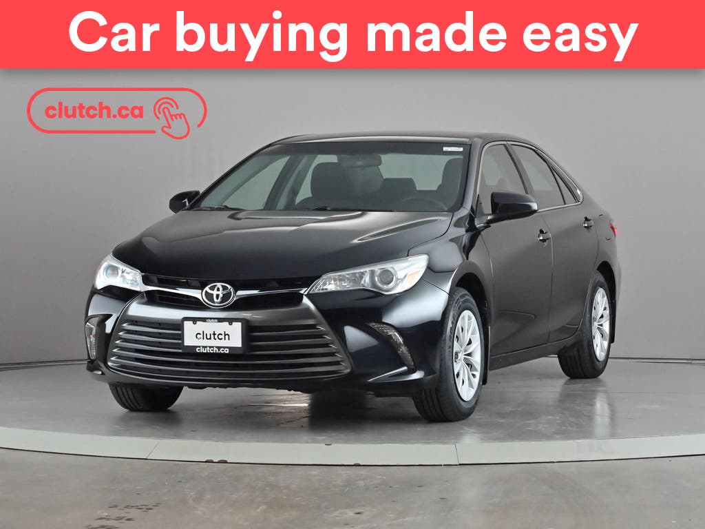 Black 2017 Toyota Camry Sedan Front-Wheel Drive Automatic