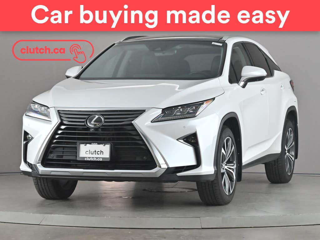 White 2018 Lexus RX 350 AWD SUV / Crossover All-Wheel Drive Automatic