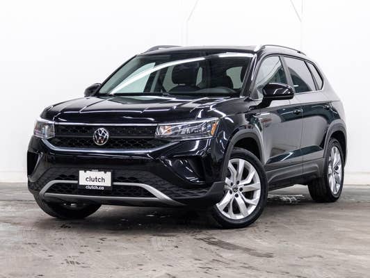 Volkswagen Taos Comfortline AWD w/ Sunroof and 18” Wheel Pkg