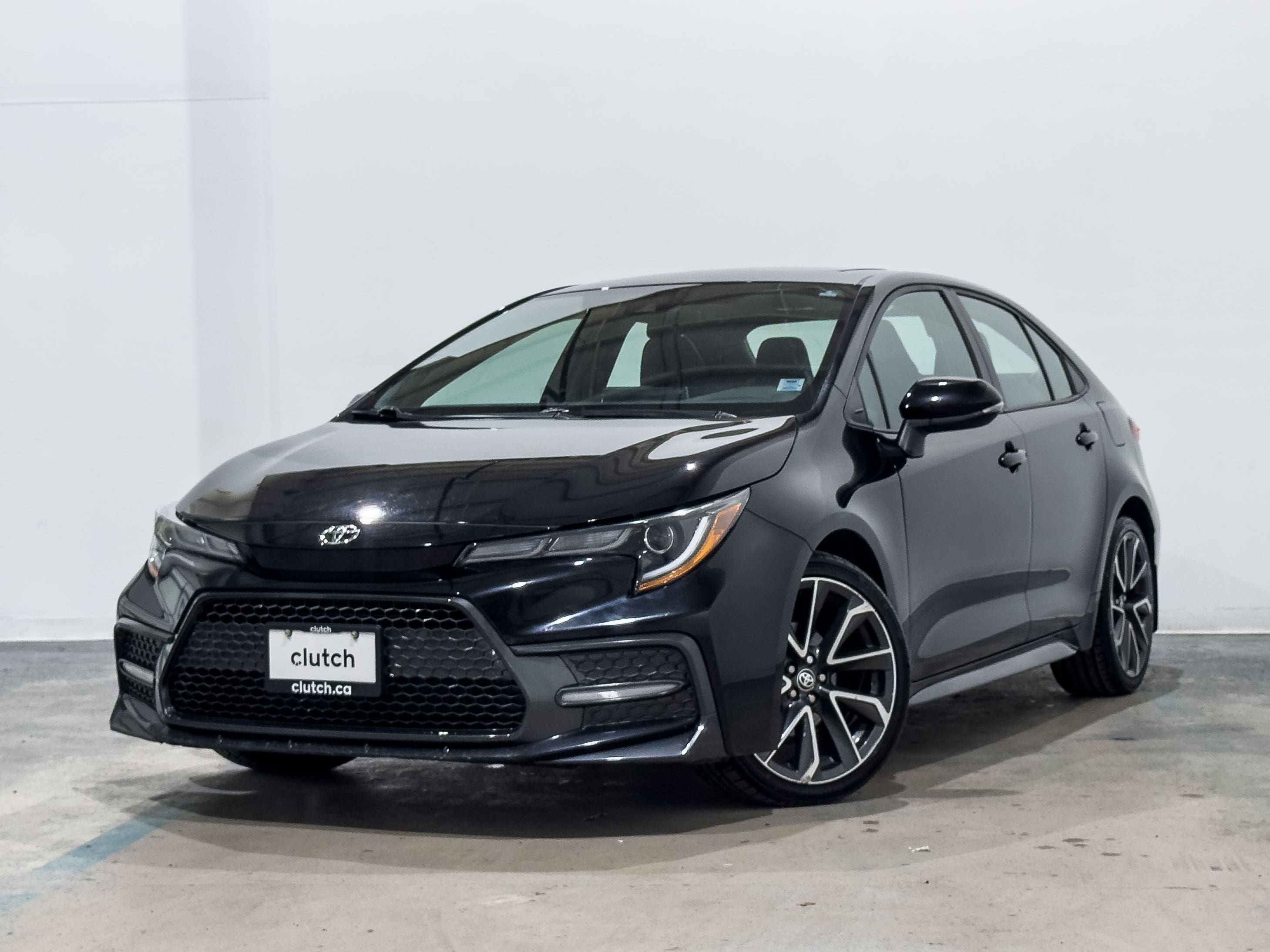 Black 2020 Toyota Corolla Sedan Front-Wheel Drive Automatic