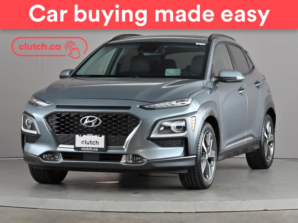Silver 2020 Hyundai Kona SUV / Crossover All-Wheel Drive Automatic