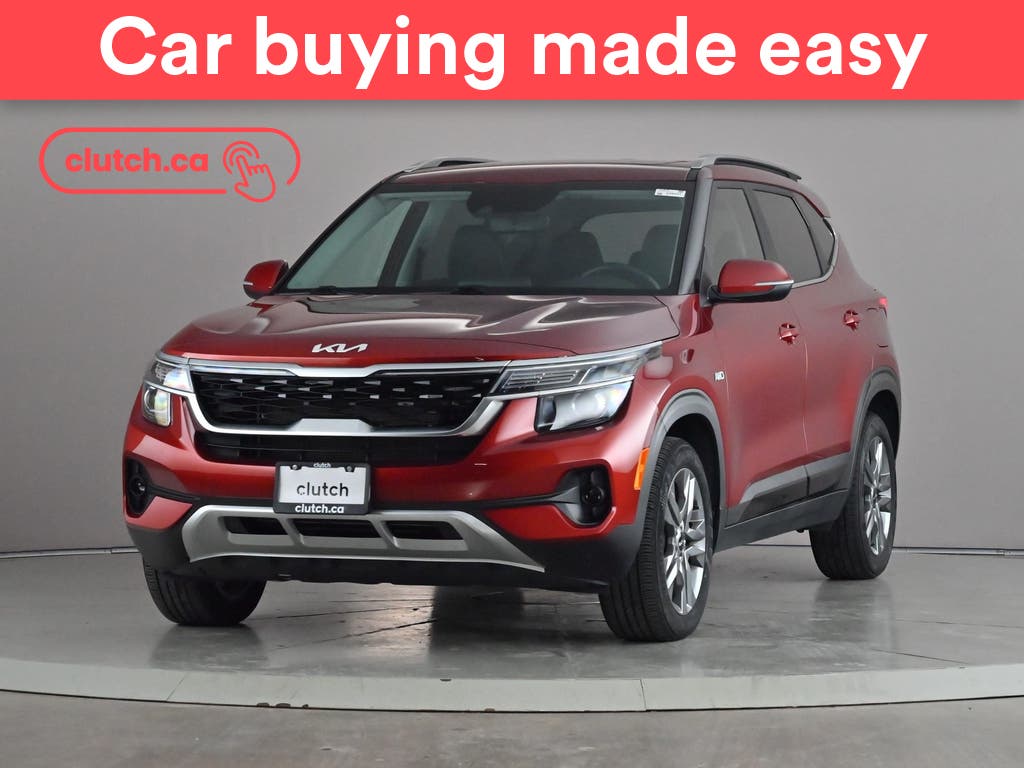 Red 2023 Kia Seltos SUV / Crossover All-Wheel Drive Automatic