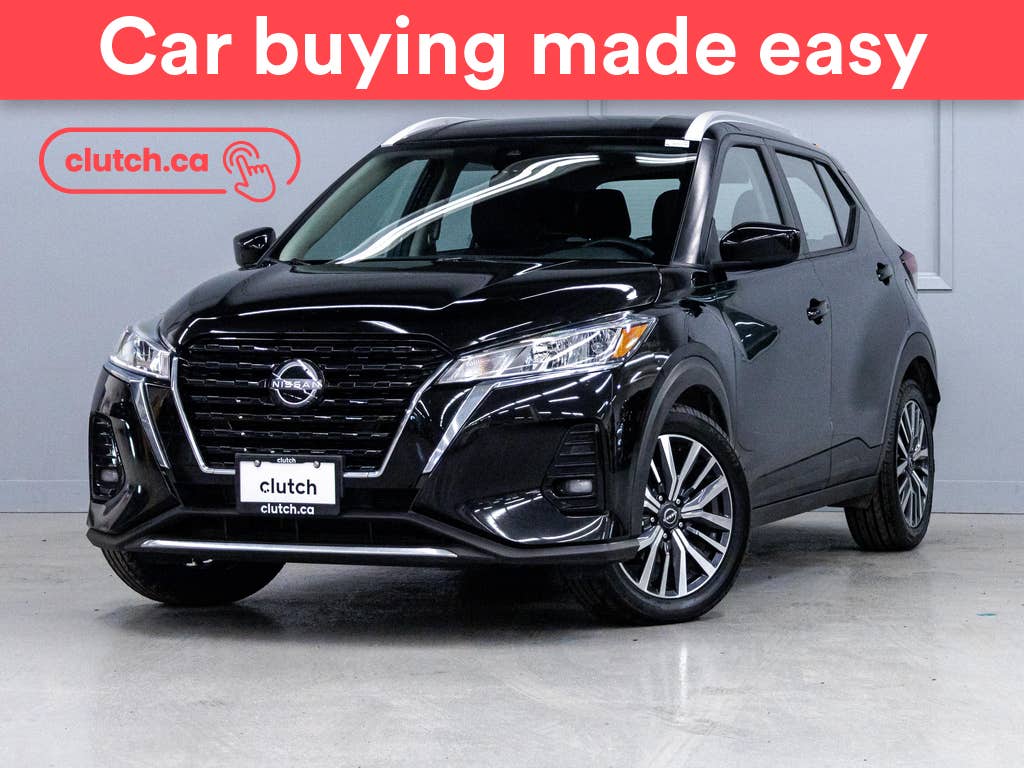 Black 2022 Nissan Kicks SUV / Crossover Front-Wheel Drive Automatic