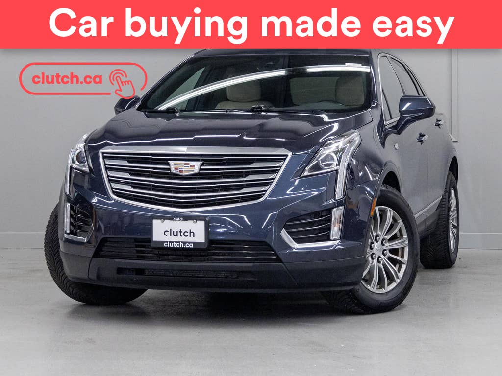 Blue 2019 Cadillac XT5 SUV / Crossover Four-Wheel Drive Automatic