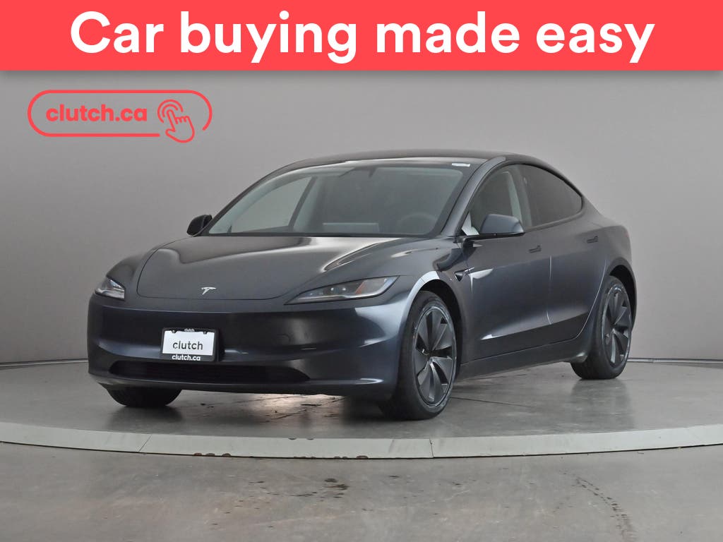 Gray 2025 Tesla Model 3 Sedan All-Wheel Drive Automatic